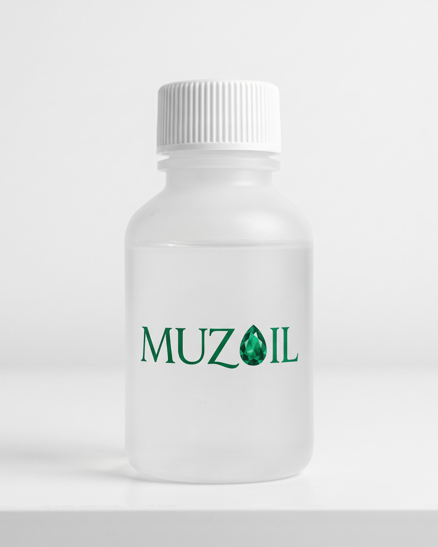 Muzoil heavy-wall fluorinated HDPE laboratory reagent bottle